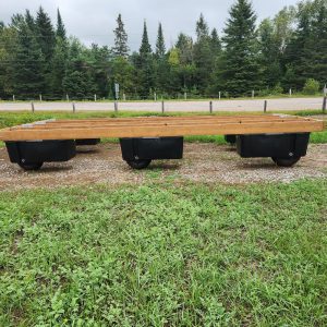 8'x20' Wheel Float Dock - Image 2